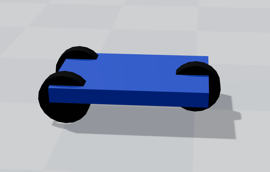 Tadpole three-wheel layout