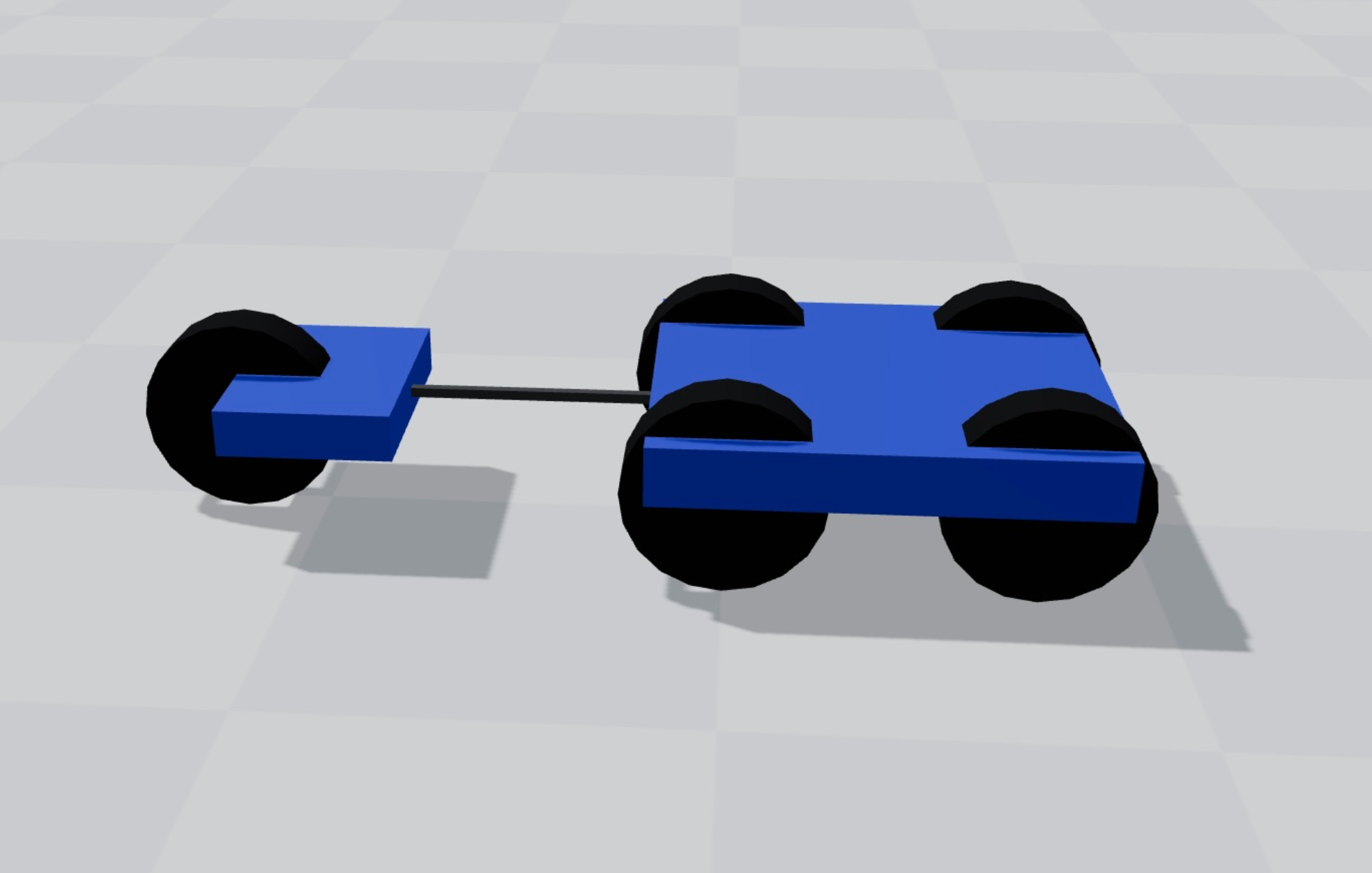 Drawn carriage layout